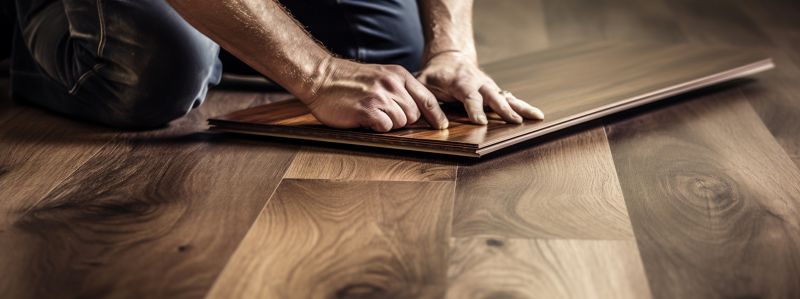 Wide Plank Floor Installation