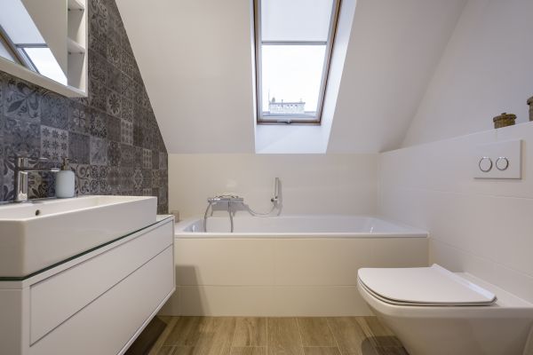 Attic Bathroom Construction in Camas